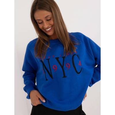 Red Lips Sweatshirt-EM-BL-857.88-Cobalt