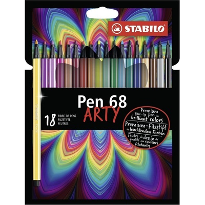 STABILO Pen 68 Max 18 barev Arty