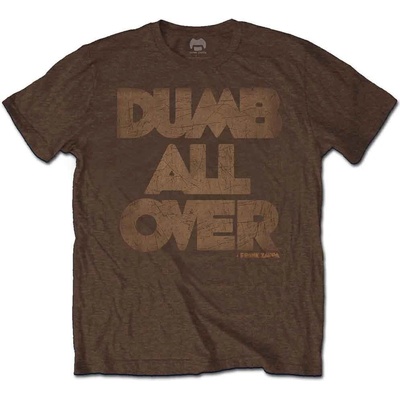 Frank Zappa Dumb All Over Brown M Риза (<![CDATA[ZAPTS17MBR02]]>)