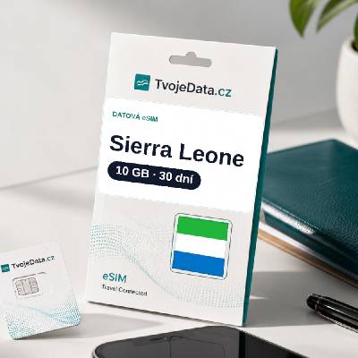 eSIM Sierra Leone 10 GB / 29 dní - Sierra Leone P4HXQKXHB
