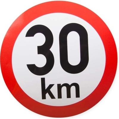 Samolepka rýchlosť 30 km, průměr 200 mm