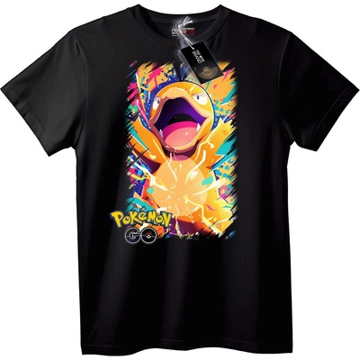 NOONEBRAND Тениска Charmander от Pokémon GO - 2XL, Black