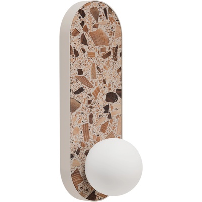 Kaspa Legra аплик, овален, кремав (21404107)