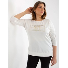 Factory Dámsky top plus size ecru ecru