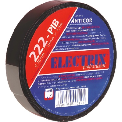 Anticor páska samomulkanizační černá 25 mm x 7,5 m