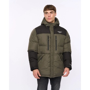Crosshatch Яке Crosshatch Squadage Panel Jacket - Green