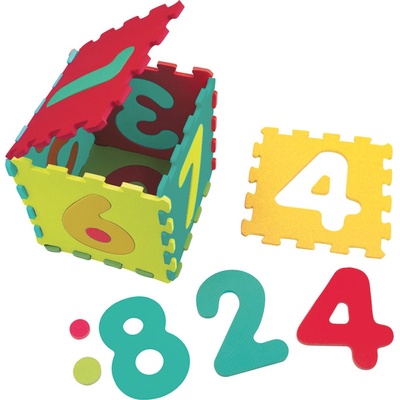 LUDI Puzzle 140x56 cm čísla 10 ks