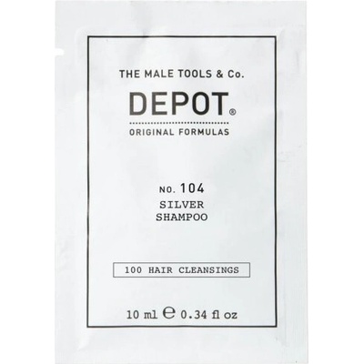 Depot 104 silver shampoo 10 ml