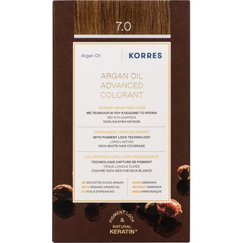 KORRES Боя за коса с арганово масло, 7.0 Русо