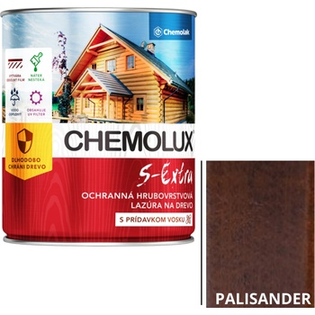 Chemolux S 1025 extra 2,5 l palisander