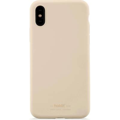 Holdit Гръб Holdit Silicone Case за iPhone X/Xs - Beige