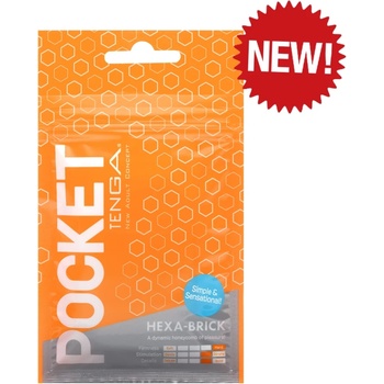 Image 1 of Джобен мастурбатор Tenga HEXA-BRICK