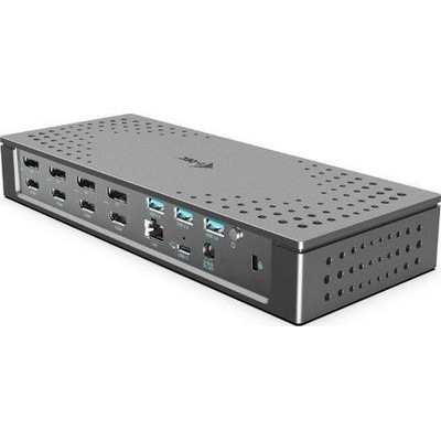 i-Tec Universal USB 3.0/USB-C/Thunderbolt, Quattro 4K Display Docking Station + Power Delivery 100W CAQUATTRODOCKPDPRO