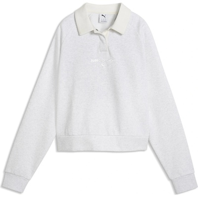 PUMA CLASS Relaxed Longsleeve Polo FL Размер: L / Цвят: бял