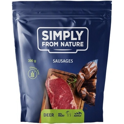 Simply From Nature Sausages with deer Prírodné jelenie klobásky 300 g