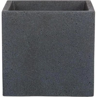 Scheurich květináč 240 Stony Black 40 cm černý