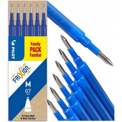 Pilot 2068 FriXion 0,7 mm6x náplň tmavě modrá – Zboží Dáma