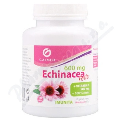 Galmed Echinacea forte 600mg + Vit.C+Zinok 100 tabliet
