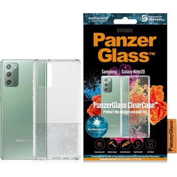 Panzer Гръб PanzerGlass за Samsung Galaxy Note 20 AntiBacterial ClearCase - Прозрачен