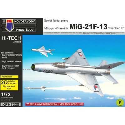Kovozávody Prostějov MiG21F13 "Fishbed E" HITECH Limited 1:72