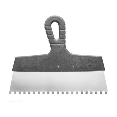 HARDY ШПАКЛА С ГРЕБЕН hardy 25см ЗЪБ 8х8мм ПЛАСТМ. ДРЪЖКА (0820-622508)