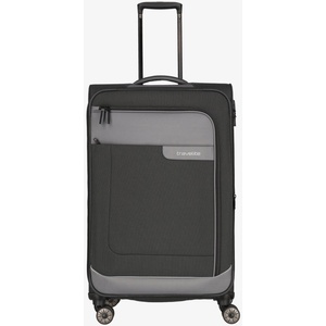Travelite Тъмно сив пътнически куфар Travelite Viia 4w L Travelite | Siv | МЪЖЕ | ЕДИН РАЗМЕР