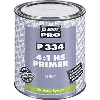 HB BODY PRIMER P334 HS 4:1 čierny 1L