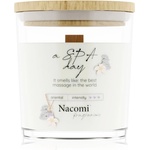 Nacomi Soy Candle Home Fragrances ароматна свещ с дървен фитил 140 гр - notino - 18,11 лв