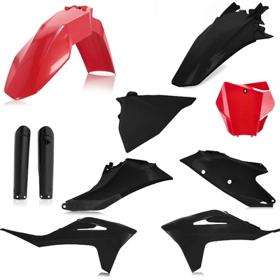 Acerbis plastový full kit sa hodí pre GASGAS EX300/EXF250/350/450/MC125/MCF250/450 21- červená/čierna