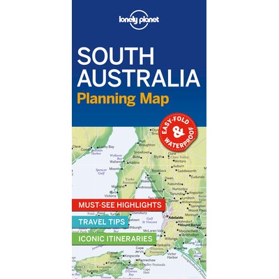 Lonely Planet South Australia Planning Map