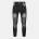 Brave Soul Дънки Brave Soul Mens Charcoal Wash Biker Jeans with Distressed Details - Charcoal Wash