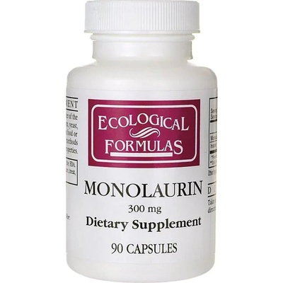 Ecological Formulas Monolaurin, 300 mg, 90 капсули, Ecological Formulas (03487 (MONOL) EF)