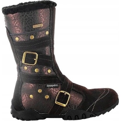 Bartek čižmy so zlatými sponami bronzové