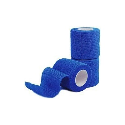 Kruuse Obväz Flex Cohesive 5cm x 4,5m modrý 1ks