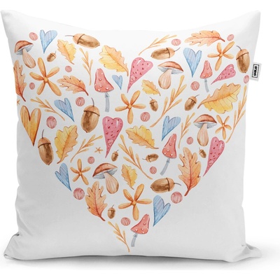 Sablio Vankúš Jesenné srdce 60x60