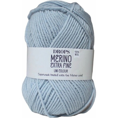 Drops Merino Extra Fine Ľadovo modrá 39
