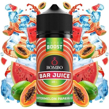 Bombo Bar Juice Hyper Boost Watermelon Papaya Ice 10ml/120