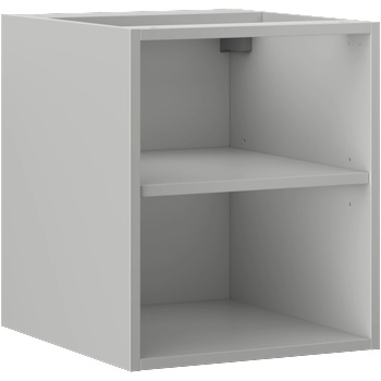 Mexen Box-A отворен шкаф с рафт 40 см, сив мат - 91AX2-0400-470-0-62 (91AX2-0400-470-0-62)