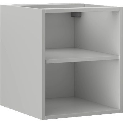 Mexen Box-A отворен шкаф с рафт 40 см, сив мат - 91AX2-0400-470-0-62 (91AX2-0400-470-0-62)