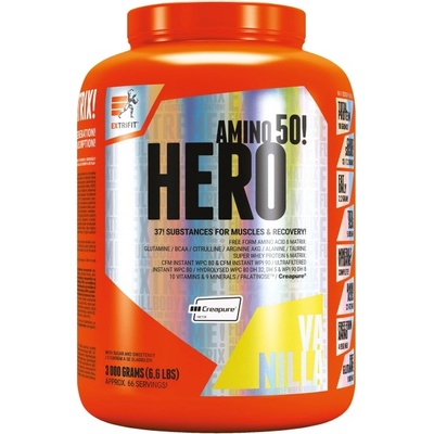 Extrifit Sports Nutrition HERO Amino 50 [3000 грама] Ванилия