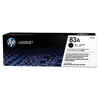 HP cf283a / 83a оригинална тонер касета, черен (hcf283a)