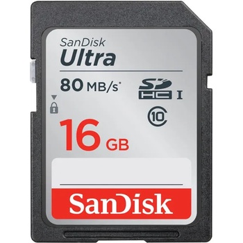 SanDisk SDHC Ultra 16GB C10/UHS-I SDSDUNC-016G-GN6IN/139766