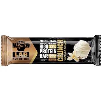 Lab Nutrition Premium High Protein Crunch Bar 33% [65 грама] Ванилов крем