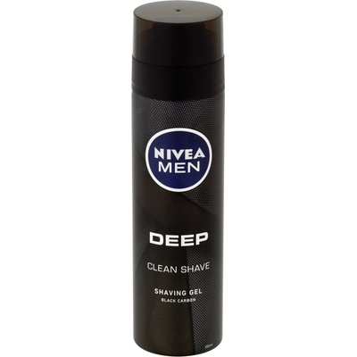 Nivea Men Deep gel na holení 200 ml – Zboží Mobilmania