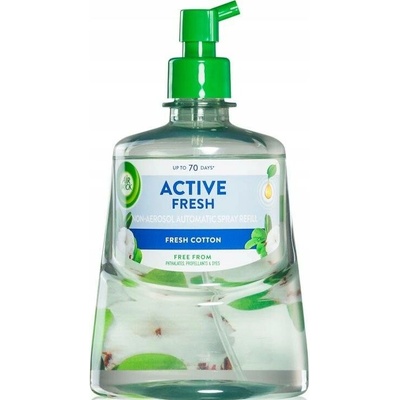 Air Wick Active Fresh Fresh Cotton náplň do osvěžovače vzduchu 228 ml