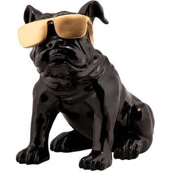 imageLAND ДЕКОРАЦИЯ bulldog with golden sunglasses (600143)