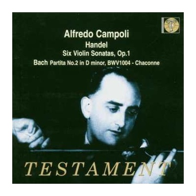 Alfredo Campoli - 6 Violin Sonatas Op.1 Chaconne From Partita N°2 CD