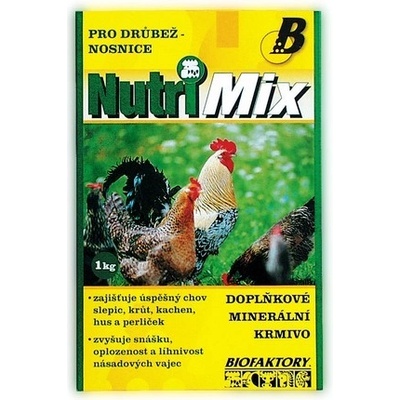 NutriMix pre hydinu - nosnice Biofaktory 1 kg