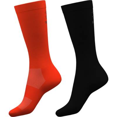 Karrimor Мъжки чорапи Karrimor 2 Pack Marathon Performance Socks Mens - Black/Orange