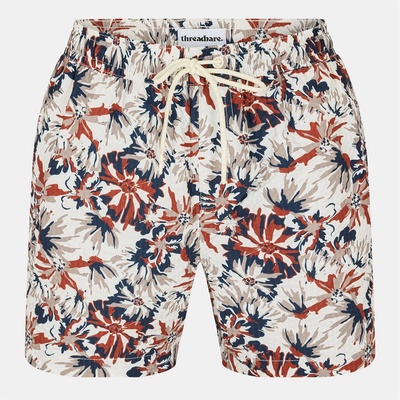 Threadbare Бански гащета Threadbare Men's Swim Shorts - Cream